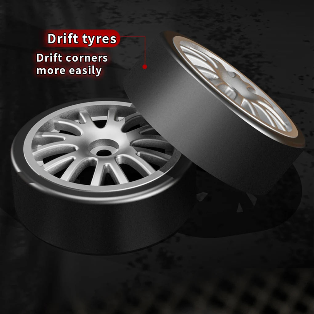 Drift Car with Lights Racing Remote Control Car 1/20 Four-wheel Drive High-speed Competition Toy