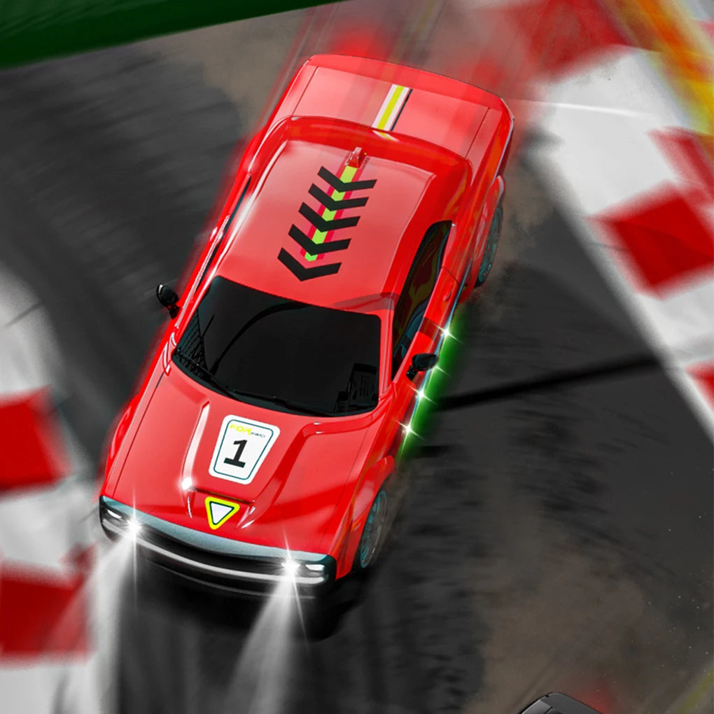Drift Car with Lights Racing Remote Control Car 1/20 Four-wheel Drive High-speed Competition Toy