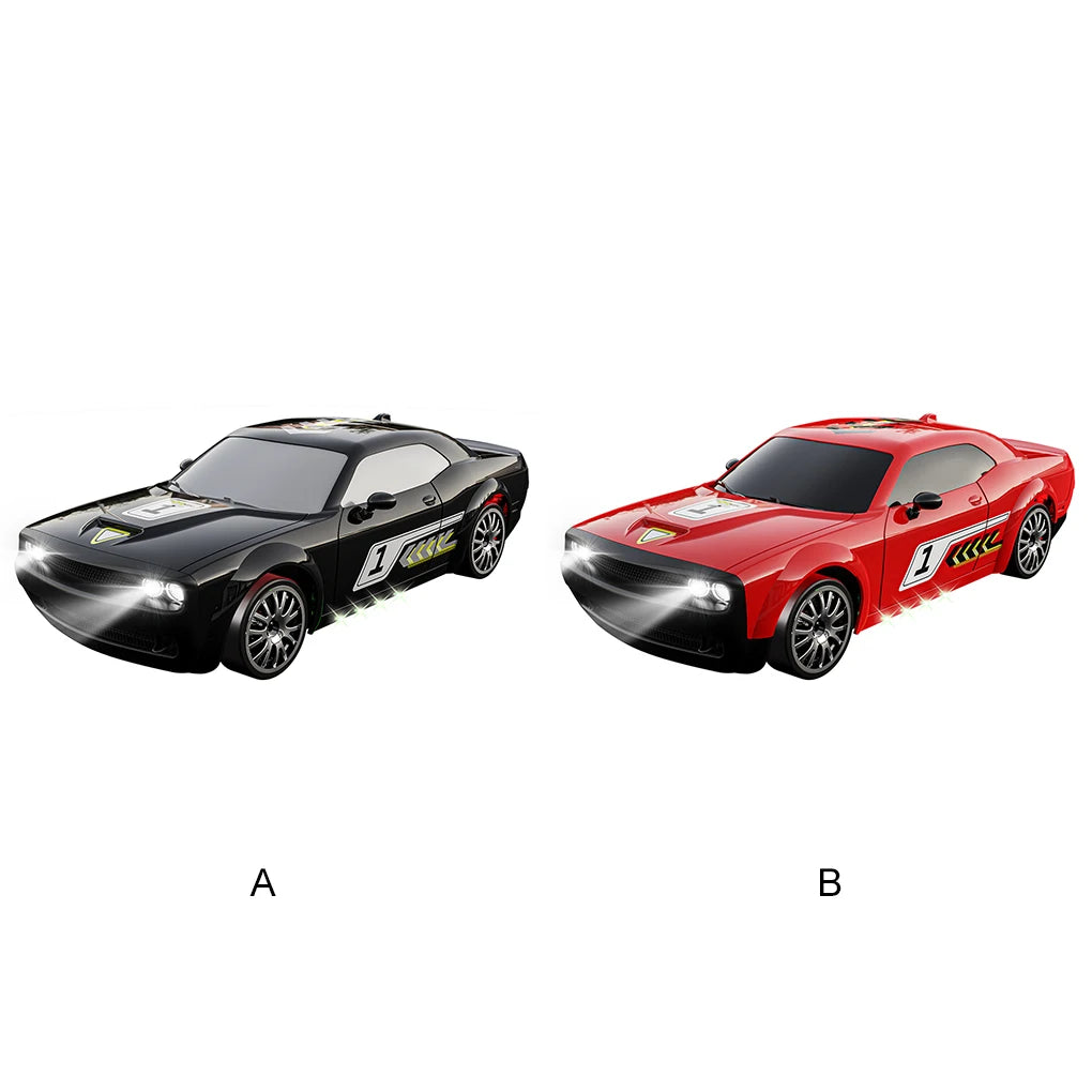 Drift Car with Lights Racing Remote Control Car 1/20 Four-wheel Drive High-speed Competition Toy