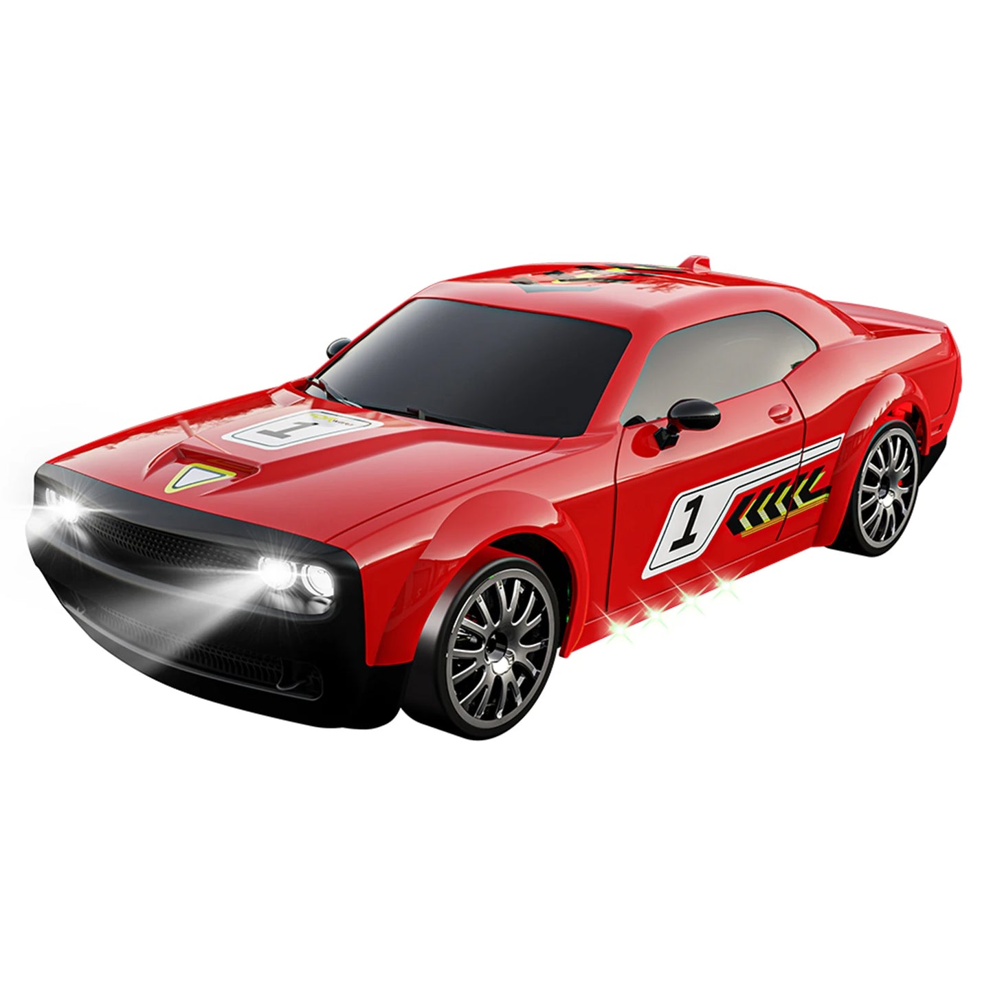 Drift Car with Lights Racing Remote Control Car 1/20 Four-wheel Drive High-speed Competition Toy