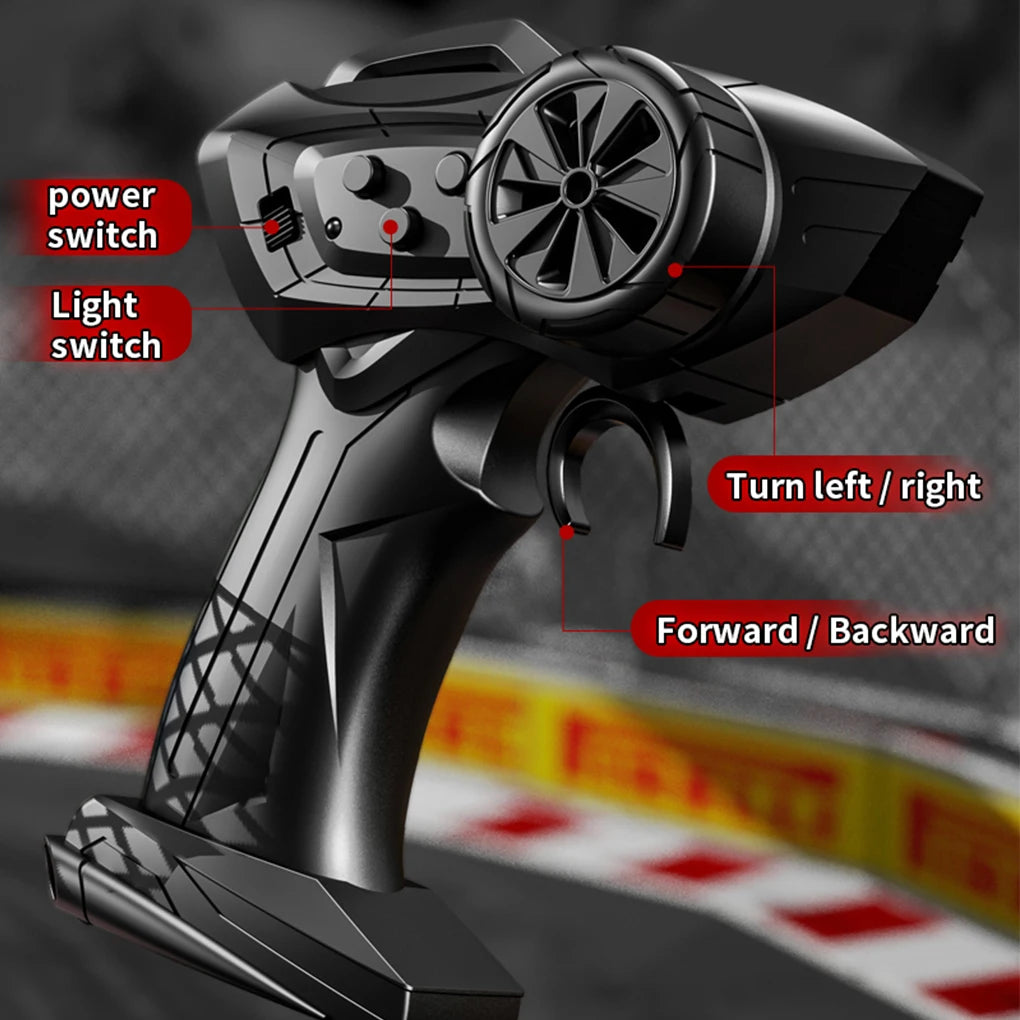 Drift Car with Lights Racing Remote Control Car 1/20 Four-wheel Drive High-speed Competition Toy
