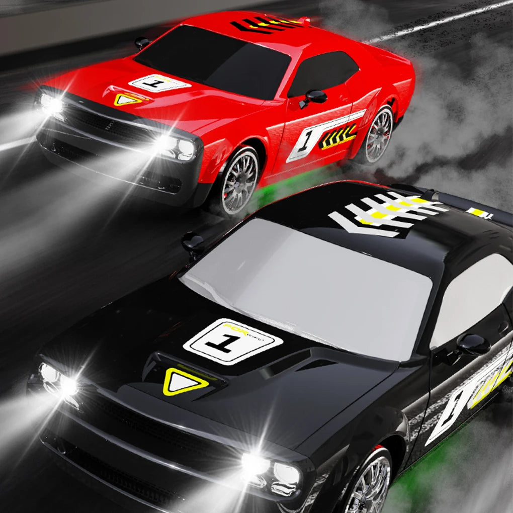 Drift Car with Lights Racing Remote Control Car 1/20 Four-wheel Drive High-speed Competition Toy