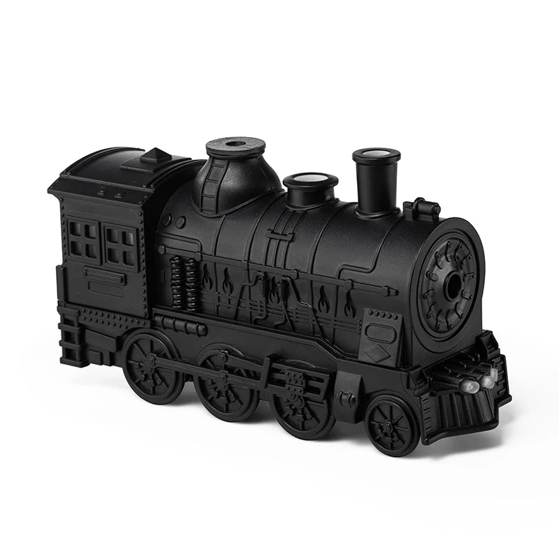 Train shape Cool Mist Air Humidifier with LED Lamp Aroma Atomizer Remote Control