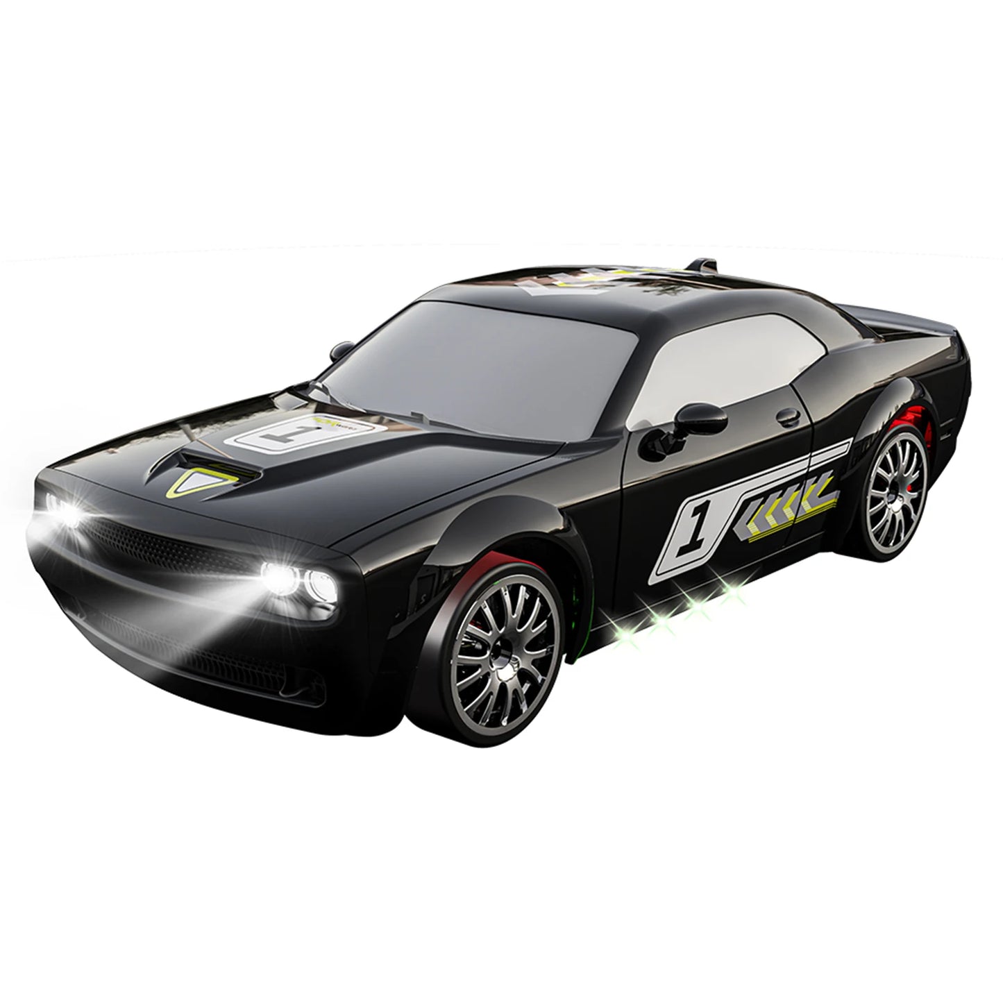 Drift Car with Lights Racing Remote Control Car 1/20 Four-wheel Drive High-speed Competition Toy
