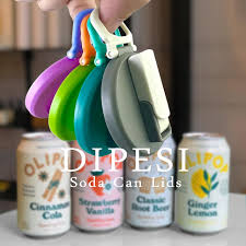 Silicone Lid Cover With 2 Straws Reusable Soda Can Lid Portable Canned Beverages Juice Beer Straw Cap