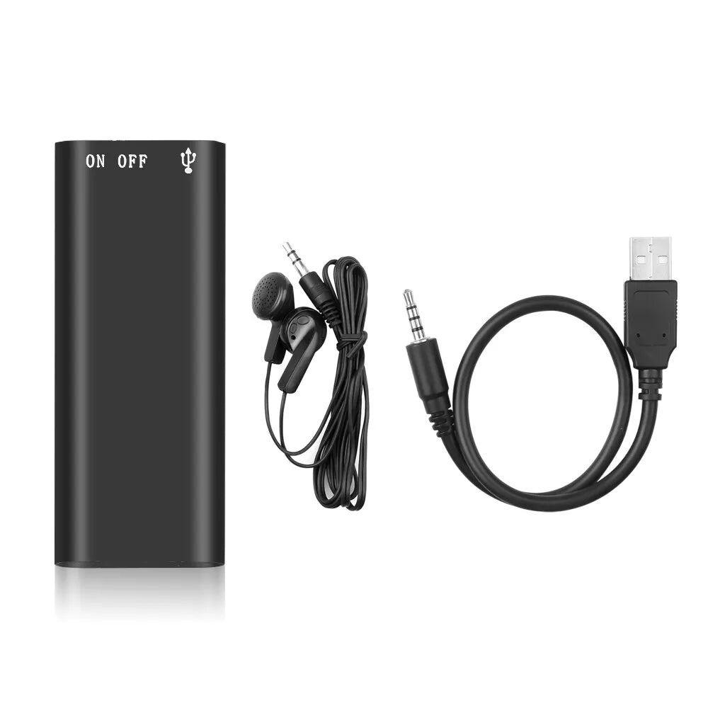 Mini Audio Voice Recorder Professional Mp3 Player 3 in 1 Memory Storage